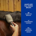 Wahl Professional Animal Equine Mane & Tail Brush, 858709-100, Black