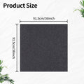 Large Bird Cage Mat, Under Pet Cage Mat, Absorbent/Waterproof Felt Pad for Bird Cages, Reptile Aquariums, Dog Kennels, w