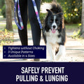 Leash Boss Martingale Collar for Dogs - Steel Chain | Reflective Nylon Dog Collar for Large Dogs, Medium and Small Dogs 