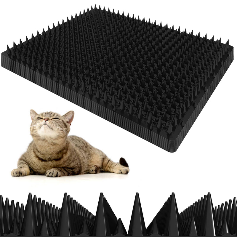 Petfolio 12 Pack Upgraded Black Cat Repellent Mat - 16