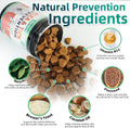 Carmelie Flea and Tick Prevention for Dogs Chewables, 200 Soft Chews