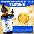Taurine for Dogs, Taurine Liquid Supplement for Dogs, Daily Amino Acid Support for Heart Health, Vision & Immune Support, 2 FL OZ