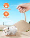 Hamster Bath Sand, 18oz Natural Desert Sand for Gerbil & Syrian Mice, Brown