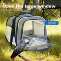 Bird Transport Carrier for Large Bird with Perch Stand Tray and Grate