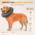 MIDOG Inflatable Dog Cone After Surgery, Donut Collar for X-Large Dogs, XL