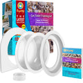 FuzzyMilky Cat Toilet Trainer Kit for Cats - Teach Cat to Use Toilet, Cat Potty Training Kit (One Pack + Extra Training Pan)