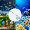 5 Pack Aquarium Fish Net, Multi-Size Fine Quick Fish Catch Nets Nylon Fishing Mesh Nets with Long Plastic Handle for Fis