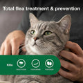 Topical Flea for Medium Cats 5-9 lbs, Fast Acting & Long-Lasting, 6-Month Supply, 8 Doses