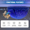 Multi-Functional Betta Hammock Feeding Bed - Floating or Suction Cup Mount, Adjustable Resting Spot & Hideout for Betta 