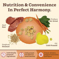 Primal Kibble in The Raw, Freeze Dried Dog Food, Beef, Scoop & Serve, Made with Raw Protein, Whole Ingredient Nutrition, Crafted in The USA, Dry Dog Food 1.5 lb Bag