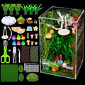 VISCOO 39 Pack Jumping Spider Enclosure,Spider Terrarium with Magnetic Door