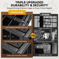 Oranland 48-Inch Heavy Duty Dog Crate for Large Dogs