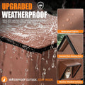 Heated Cat House for Outside, Outdoor Heated Cat House Weatherproof