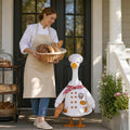 Funny Porch Goose Baker Outfit Chef Cosplay Costume for 23" Goose Statue