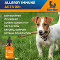 Dog Allergy Relief for Puppies & Adult Ones – Cat & Dog Itching Skin Relief Helps with Irritation & Supports General Well-Being – Cat Itchy Skin Treatment with Organic Composition – 2 Oz Bottle