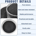 Sasylvia 5 Pack Black Silica Sand for Ashtray Place Sand Station Firepit