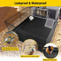 Aivituvin Pet Playpen Small Animal Cage Rabbit Pen Bunny Guinea Pig Playpen with Waterproof Floor Liner - Extension Play