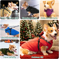 Fragralley Dog Coat with Harness Built in, Waterproof Warm Jacket Vest