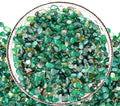 Halatool 2.2LB Green Agate Aquarium Gravel, 0.35"-0.6" Landscaping Pebbles