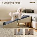 2 in 1 Ottoman Dog Ramp for Couch,Stable Folding Ramp for Small Dogs