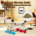 Retro Shaw Halloween Cat Toys for Indoor Cats, Crinkle Catnip Toys 3 Pack