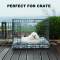 Bedfolks Waterproof Dog Crate Bed, Soft Kennel Mat, 23"x18"