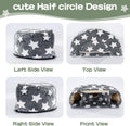 MABOZOO 3 Pack Guinea Pig House Accessories, 2 Cozy Guinea Pig Bed and Hideout Tunnel, Chinchillas Hideout for Hamster, 