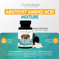 AminAvast 1000 mg Kidney Support for Dogs, 3 Bottles, 180 Sprinkle Capsules