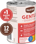 Nutrish Gentle Digestion Premium Paté Wet Dog Food, Real Chicken, Pumpkin & Salmon Recipe, 13 oz. Can, 12 Count (Rachael Ray)