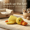Paw-FECT Piece Plush Calming Duck Dog Toy, with Quacking Sound, Emotional Support Soft Chew Toy, Great for All Breed of 