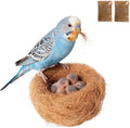 Bird Nesting Material, 100% Natural Coconut Fiber Bedding, 3.7oz, Safe & Soft Loose Nesting Substrate for Canaries, Parakeets, Cockatiels, Finch | for Nest Boxe