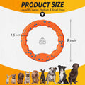 FUSOTO Dog Ring Toy, Indestructible Flying Discs for Throwing Catching