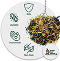 Sweet Feet and Beak Shredder Ball, Small, 3" Bird Shredding & Foraging Toy