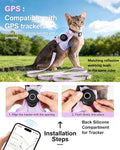 Solmoony Cat Harness & Leash Set, Vest Harness for Small & Medium Cats