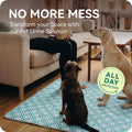 Loesuona Washable Pee Pads for Dogs , 2 Pack Ultra-Absorbent Reusable Puppy Pads with Waterproof & Non-Slip Backing, Leak-Proof Protection for Dog Training , Crates , Whelping & Playpens ( 18"x24" )