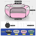 Small Animal Playpen with Mesh Cover & Waterproof Bottom Cat Tent Chicken Brooder Rabbit Guinea Pig Cage Playpen for Sma