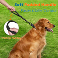 PetBonus Heavy Duty Short Dog Leash, 12" Nylon Lead with Quick Release Clip