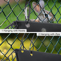 2PCS Rabbit Hay Feeder with Heavy-Duty Metal Frame Guinea Pig Hay Feeder for Rabbits， Bunny, Guinea Pigs, Chinchillas， 9