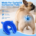 Silicone Nub Brush – Corkscrew Tail Dog Brush for Bulldog, Small Animals