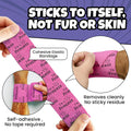 Funny Vet Wrap for Dogs, 2in Self-Adhesive Bandage Tape, 6 Pack Girls