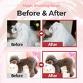 JAYU PET Magic Brushing Spray - Fur Detangler & Dematting Solution, Hypoallergenic Deodorizer, Conditioner & Itch Relief, Shining & Grooming Spray for Dogs (5.8fl oz, 170ml)