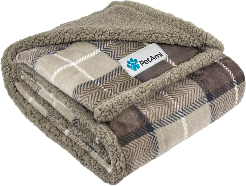 PetAmi Dog Blanket for Large Medium Pets Cats, 80x60 Twin XL