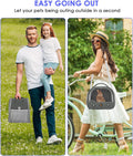 Bissap Guinea Pig Carrier Bag, Portable Small Animal Carrier Pouch for Hamster Chinchilla Rabbit Gerbil Hedgehog Sugar G