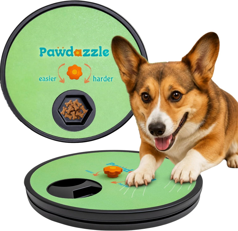 Adjustable Dog Nail Scratch Board with Treat Box – Interactive Dog Nail File Scratch Pad | Built-in Treat Dispenser | No
