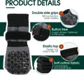 Kuoser Non Slip Dog Socks with Grippers for Hardwood Floors
