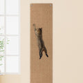 FHTONGE 71x15.8" Thickened Cat Wall Climbing Carpet with 16 Fixed Nails