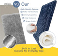 Small Dog Bed Mat, Puppy Bed for Dog Crate, Washable Dog Crate Pad with Non-Slip Bottom, Soft Kennel Mat for Cage, Cat B