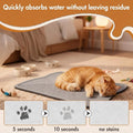 Stone Pet Bowl Mat for Dogs and Cats, Absorbent Quick Dry