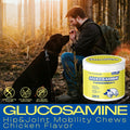 Glucosamine Joint Supplement for Dogs Joint Pain Relief – Glucosamine Chondroitin MSM & Turmeric Hip & Joint Support Che