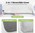2PCS Replacement Cover for Cat Window Perch, L Size Cordless Cat Window Hammock Bed Accessories, Reversible Breathable/W